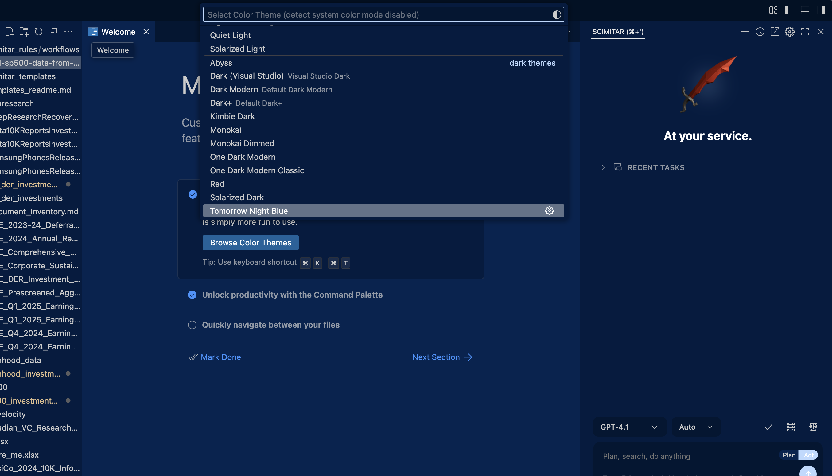 Themes & Customization