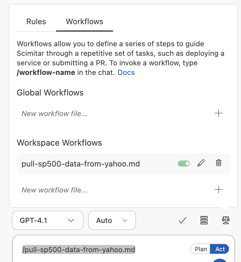Workflows Automagic